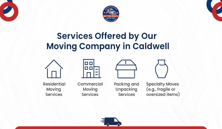 Stress-free moving experience with organized movers transporting household items.